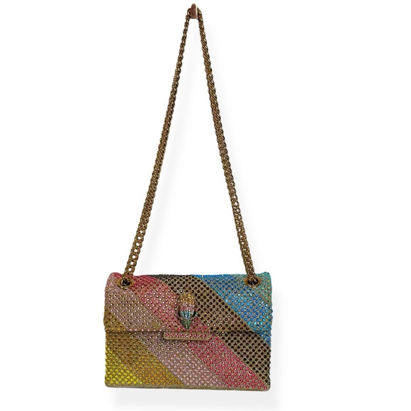 KURT GEIGER Kensington Rainbow Crystals Mini Bag - Picture 7 of 16